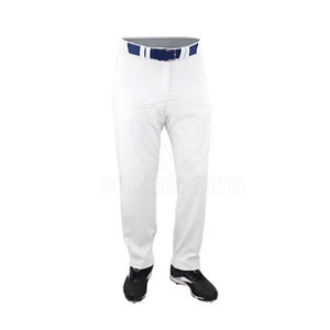 Pantalones de Béisbol de Poliéster de Alta Calidad al por Mayor, con Logotipo Frontal, Tallas Grandes, Uniforme de Béisbol Personalizable para Adultos, Secado Rápido - Product Image 3