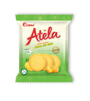 Galletas Crujientes de Patata Fresca de Jardín, Dulces y Saladas, 228G, Bajas en Grasa, Snack Nutritivo, Vietnam