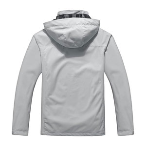 <b>Lightweight</b> Waterproof Hooded <b>Rain</b> <b>Jacket</b> Outdoor Raincoat Shell <b>Jacket</b> for Hiking Travel Camping Windproof Breathable Packable - Product Image 3