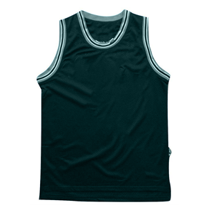 Maillot de basket sans manches bleu unisexe, anti-transpiration, 100 % polyester, coupe classique, pour adultes, toutes saisons - Product Image 4