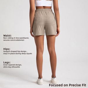 Pantalon de yoga taille haute pour femme, coupe large, extensible 4 directions, effet ventre plat, poches latérales, taille à cordon, longueur intégrale, couleur unie - Product Image 2