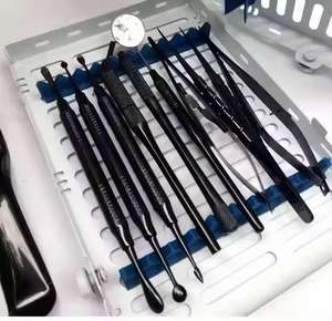 Kit Profesional de Instrumentos para Rellenos Dentales de Composite, 12 Piezas, Juego de Herramientas Restauradoras con Espejo, Pinzas y Espátula de Mezcla - Product Image 5