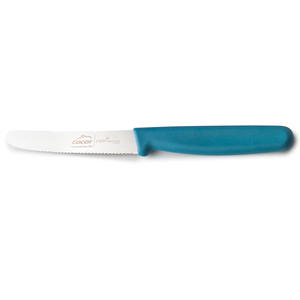 Couteau de table Lacor Etern Ocean, lame dentelée en acier inoxydable, 12 cm, pour couper les aliments - Product Image 1