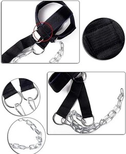 Harnais de musculation premium pour la tête et le cou avec sangle de maintien pour l'entraînement de force et le powerlifting - Product Image 4