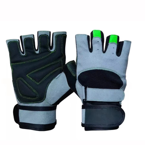 Lightweight Professional Wholesale Custom Half-finger PU Leather Weightlifting <b>Gloves</b> Unisex Waterproof Bodybuilding Cycling - Product Image 1