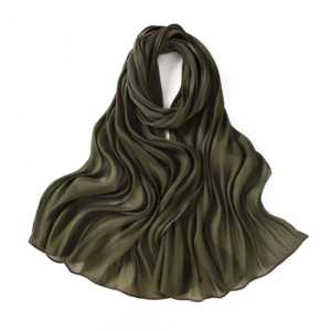 Lightweight <b>Chiffon</b> <b>Scarf</b> Solid Color Long Women's Wrap All Seasons Daily Wear Soft Breathable Headscarf - Product Image 2