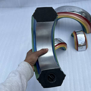 Urna para Cenizas de Mascotas de Aluminio de 8 Pulgadas con Diseño de Puente Arcoíris, Hada, Ángel y Flores, Grabado Personalizado - Product Image 6