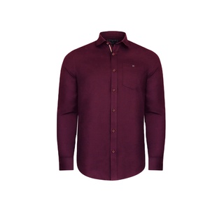 Camiseta lisa de manga larga formal completa de Caballero al por mayor personalizada, ropa de vestir para hombre, camisas para hombre, camisa de diseño personalizado - Product Image 6