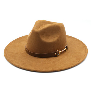 Sombrero Vaquero Occidental Unisex de Gamuza - Sombrero de Ala Enrollada con Parte Superior de Fieltro de Estilo Étnico, Perfecto para Viajes al Aire Libre y Uso Diario - Product Image 6