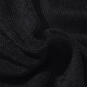 Sweat à capuche streetwear épais en molleton bouclette, personnalisé avec logo brodé et broderie 3D en relief, coupe oversize - Product Image 4