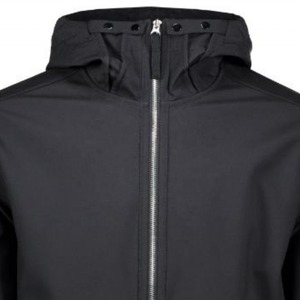 Men's Outdoor Bomber <b>Jacket</b> Coated Stand Collar Softshell with Fleece Lining Custom Logo Sportswear Hooded - Product Image 6