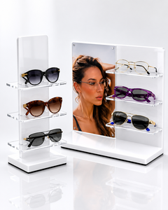 Diseño Moderno para Ópticas: Exhibidores de Plástico Lavables para Gafas de Sol, Elegantes y Organizados para Minoristas - Product Image 5