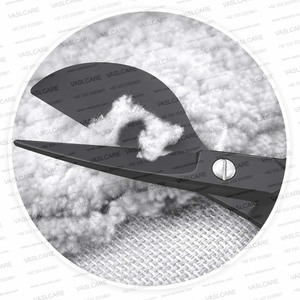Tijeras Quirúrgicas Duckbill de 6 Pulgadas, Acero Inoxidable, Tijeras de Disección Médica, Tijeras de Operación con Recubrimiento Negro, Tijeras para Apliques - Product Image 5