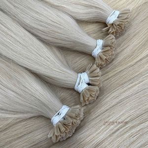 Vietnamese Remy U Tip Keratin Hair Extension Blonde Double Drawn High Quality Human Raw Hair Vendors Wholesale Product - Product Image 3