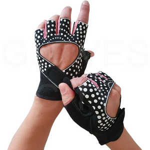 High Quality Heavy Duty Fitness Workout Gym Gloves Professional Anti <b>Slip</b> Grip Weight Lifting Gloves for Hand Protection - Product Image 3
