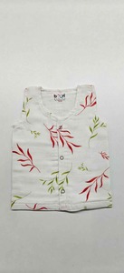 Summer 100% Cotton <b>Muslin</b> Eco-Friendly Breathable Washable Unisex Baby <b>Clothes</b> Regular Romper Strap Pants Pocket Solid Bodysuit - Product Image 5