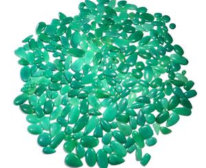 Meilleur Chrysoprase Naturelle Cabochon de Pierres Précieuses Lâches en Gros Lot Mélange de Forme et de Pierres Précieuses Fines Pour la Fabrication de Bijoux - Product Image 1