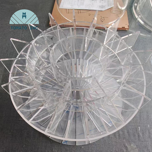 TOMATO Usinage CNC de flanges en PMMA, acrylique et acier inoxydable, usinage de filetages sur mesure pour pièces de tubes en acrylique - Product Image 5