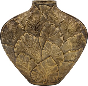 <b>Gold</b> Embossed Modern Handmade Aluminium Tabletop Flower <b>Vase</b> for Home Office Dining Wedding Decor - Product Image 3