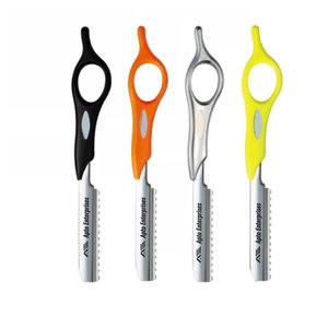 Rasoirs de coiffure professionnels de haute qualité, 4 pièces, en acier inoxydable, lame simple, précision, durabilité, personnalisables - Product Image 6
