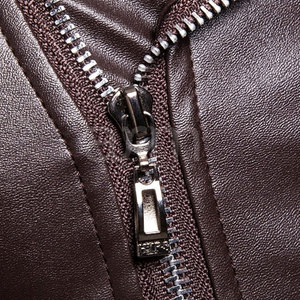 Veste en cuir de qualité supérieure, confortable et respirante, pour homme, idéale pour l'hiver, en vente en ligne. - Product Image 5