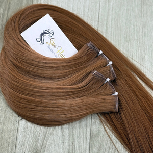 Extensiones de Cabello Humano Vietnamita Remy de Sun Hair Company, Doble Trama, Lisas y Sedosas, Color Personalizado - Product Image 4
