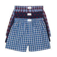 Caleçons boxers mi-hauts pour hommes en modal léger, tissu extensible doux, taille élastique, décontractés, pour la maison et le sommeil, respirants