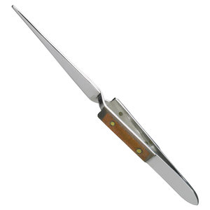 Pinces à souder droites, manche en bois de 170 mm, bras à levier réciproque et poignées en bois, précision pour laboratoire dentaire - Product Image 1