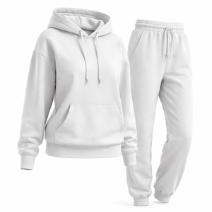 Conjunto de Sudadera con Capucha y Pantalones Deportivos Personalizados al por Mayor para Mujer - Fabricante OEM con MOQ Bajo - Product Image 3