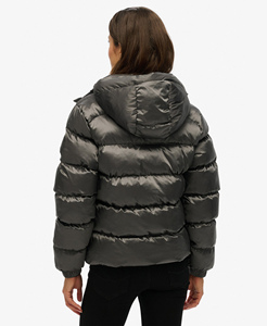 OEM <b>Women</b>’s Premium <b>Puffer</b> <b>Jacket</b> Custom Casual Outdoor Wear For <b>Women's</b> Windproof Zipper Closure Side Pockets <b>Women's</b> Coat - Product Image 2