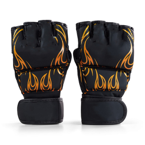 Guantes de MMA Premium para Hombres, Mujeres y Jóvenes, para Entrenamiento de Artes Marciales, Guantes de MMA Duraderos de Cuero PU para Boxeo y Fitness - Product Image 1