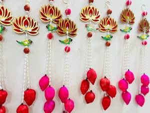 Guirnalda Decorativa de Caléndulas Artificiales con Borlas para Bodas, Mandaps, Escenarios, Fiestas, Eventos, Hogar, Diwali, Flores Decorativas - Product Image 6