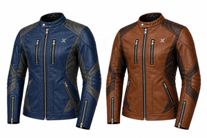 Chaqueta de Motocicleta de Cuero de Edición Limitada |   Púrpura Negro Azul Marino Marrón |   Fabricante OEM ODM |   Diseño de Calidad Premium | Ropa de Carreras - Product Image 5
