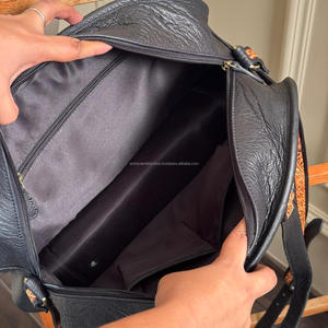 Sac à provisions de luxe à la mode couverture de selle usinée à la main dissimulée sacs fourre-tout grande capacité sac à main à bandoulière pour femmes - Product Image 6