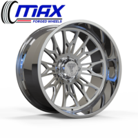 Jantes forgées concaves 24x14 26x14 28x16 8x6.5 8x165.1 pour Dodge Ram 2500 3500 et Chevrolet Silverado 2500 3500 – Jantes larges pour camion