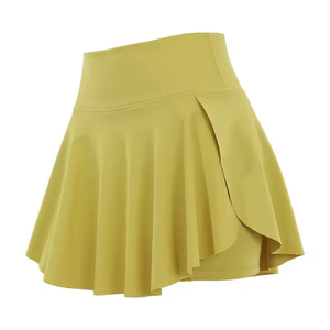 Falda de golf de alta calidad para mujer con pantalones cortos incorporados, transpirable, ligera, ropa deportiva de alto rendimiento para deportes al aire libre - Product Image 1