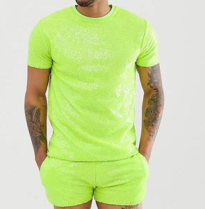 Conjunto Deportivo Doble RABUSH SPORTS Azul Marino Transpirable de Verano 100% Lana Terciopelo Velour Oversize Elegante y a la Moda - Product Image 4