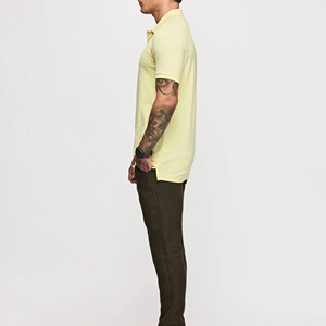 Nuevo diseño de camisa polo para hombre, elegante y cómodo, recién llegado, ropa de calle a la moda, cuello vuelto, camisas polo de algodón para hombre - Product Image 5
