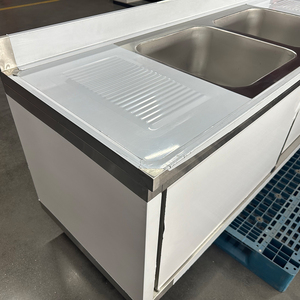 โต๊ะสแตนเลสแบบตั้งได้พร้อมตู้ล้างจาน - Product Image 5