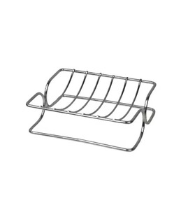 Support à savon auto-drainant en acier inoxydable à prix abordable, porte-savon métallique en fil de fer pour salle de bain et douche, support à savon autoportant - Product Image 1