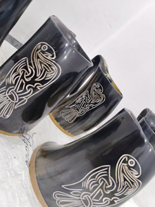 Corne à boire viking faite à la main FAIZA CRAFT, très vendue, pour vin et bière, idéale pour mariages, hôtels et restaurants - Product Image 5