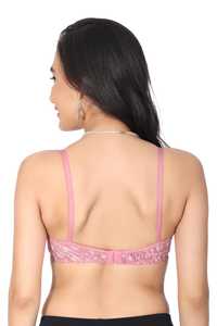 Sujetador de algodón sin relleno, estampado, suave, transpirable, cómodo para el día a día, sin aros, ropa interior informal para mujer, venta al por mayor de ropa interior. - Product Image 4