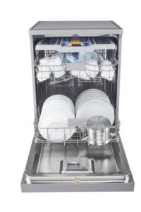 <span class=keywords><strong>Lave</strong></span>-<span class=keywords><strong>vaisselle</strong></span> électrique automatique blanc, <span class=keywords><strong>semi</strong></span>-<span class=keywords><strong>intégré</strong></span>, en acier inoxydable, 14 couverts, normes européennes, pour usage domestique - Product Image 3
