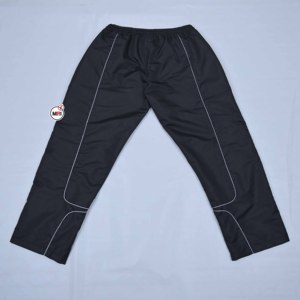 Black Color Full Length Sporty Jogging Pants Embroidery Logo and <b>Drawstring</b> Waist Manufacturer MRI Made Custom Design <b>Trouser</b> - Product Image 2