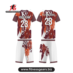 ชุดเสื้อบาสเก็ตบอลแบบกำหนดเอง ลายดาวสีเทา คอวี แขนกุด แห้งเร็ว สำหรับผู้ใหญ่ - Product Image 4