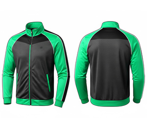 Full Sublimation Performance <b>Track</b> <b>Jacket</b> Running and Fitness Wear Warm Breathable Quick Dry | Sizes <b>Men</b> Women Youth - Product Image 3