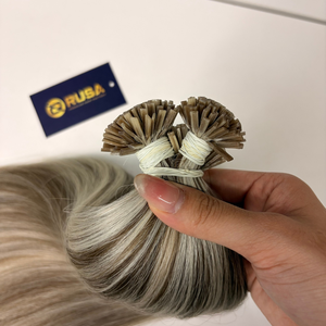 Extensiones de cabello vietnamitas de punta plana, cabello humano de doble trama, liso natural con colores oscuros y marrones - Product Image 2