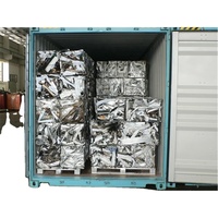 Déchets d'aluminium 99,9 % pur, déchets de fil de grade 6063, utilisation industrielle technique, blanc argenté, compressé en vrac