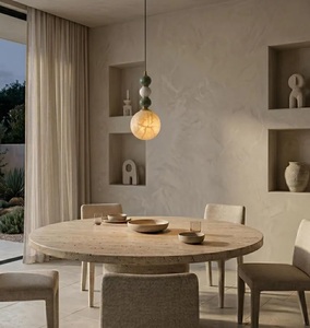Marble Globe Pendant Light Round Minimalist Design Indoor Ceiling Mount Home Decor Living Room Modern Interior Decorations - Product Image 6