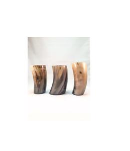 Tazas Nórdicas Legendarias con Diseño de Cuerno que Traen el Espíritu Antiguo a las Mesas Modernas con un Toque Artesanal, Grano Distintivo y Elegancia Atemporal - Product Image 2